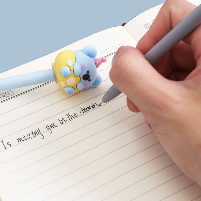Tykle Animal Baby Erasable Pen (0.5mm) - Cute & Correctable!