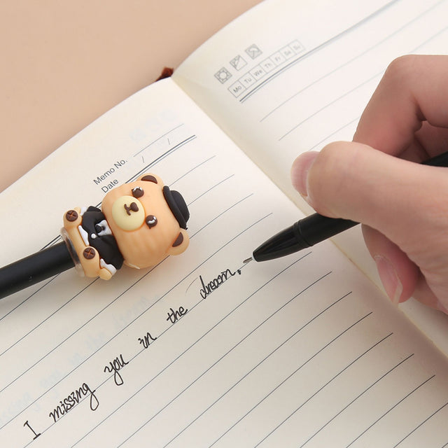 Tykle Nandy Bear Erasable Gel Pen (0.5mm) - Write with Hugs!