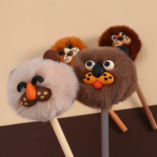 Tykle Lion Pom Pom Pen (0.5mm) - King of Stationery!