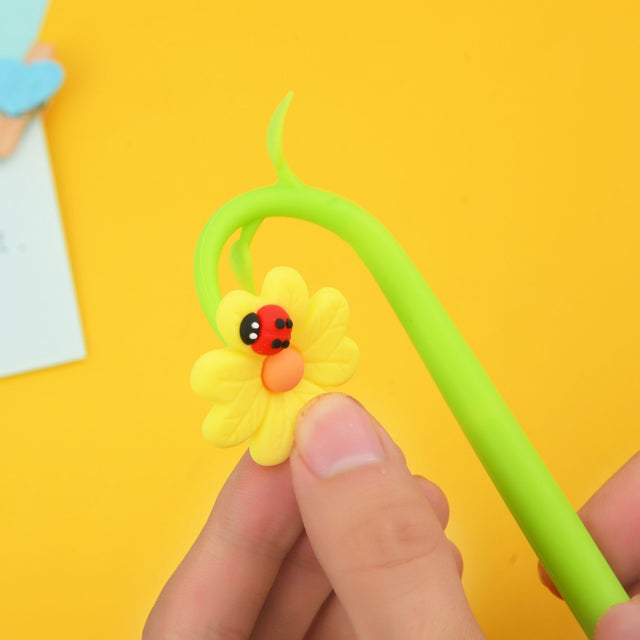 Tykle Flower Silicone Pen (0.5mm) - Write Your Petal-Perfect Notes!