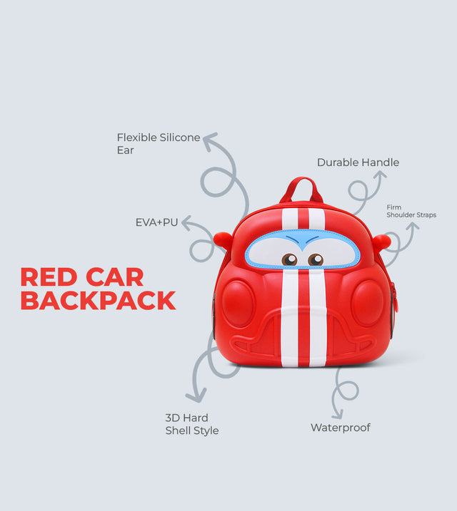 Car Backpack for Kids – 3D Bee Design, Waterproof & Lightweight | Tykle