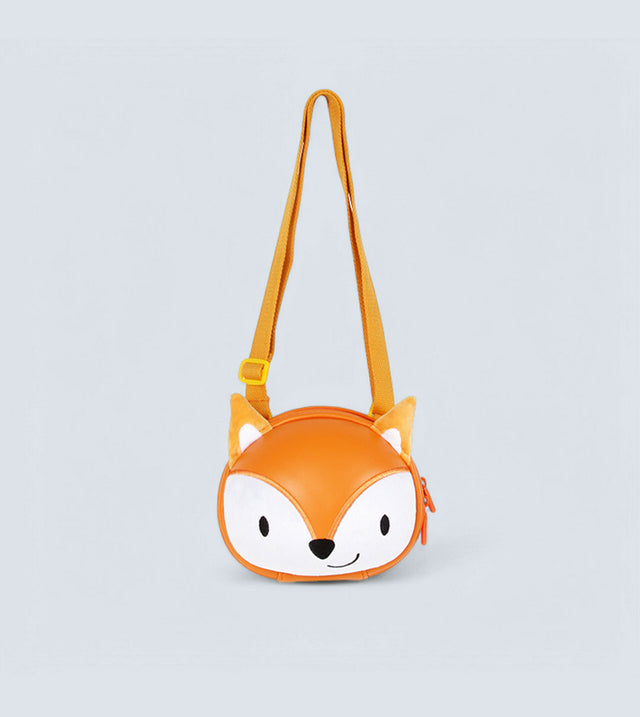 Fox Shoulder Bag for Kids – 3D Plush Design, Waterproof & Lightweight | Tykle