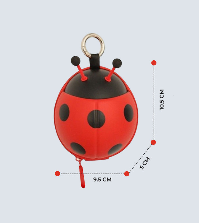 Ladybug Storage Bag – Cute 3D Design, Waterproof & Durable | Tykle