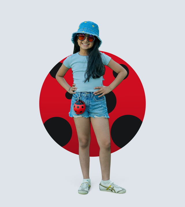 Ladybug Storage Bag – Cute 3D Design, Waterproof & Durable | Tykle