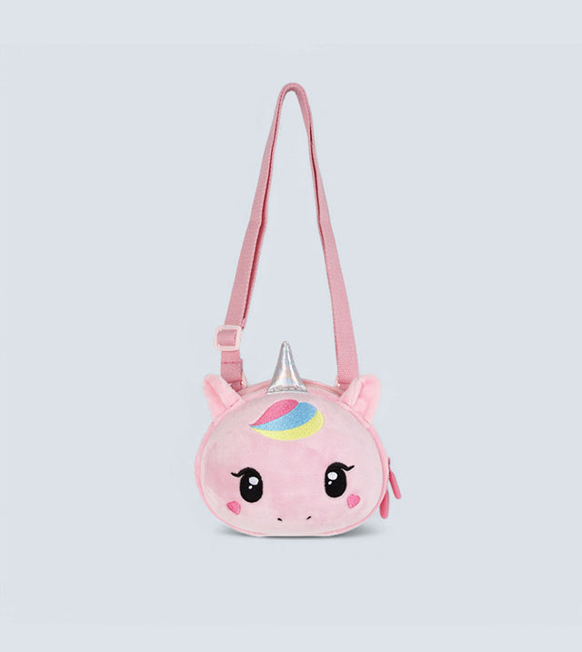 Unicorn Shoulder Bag for Kids – 3D Plush Design, Waterproof & Lightweight | Tykle