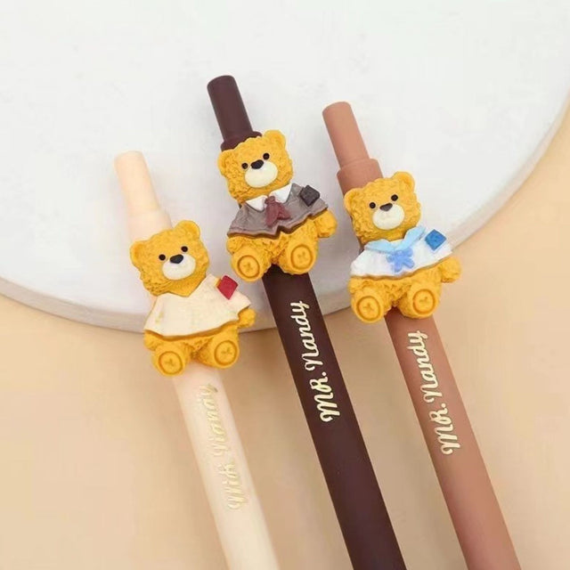Tykle Nandy Bear Mechanical Pencil (0.7mm) - Precise & Playful!