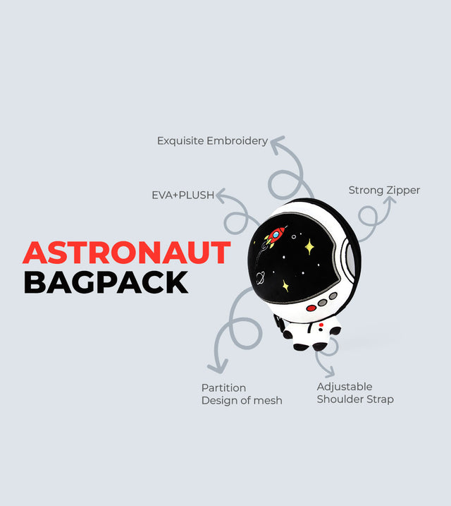 Tykle Astronaut Plush Backpack | Perfect for Little Explorers