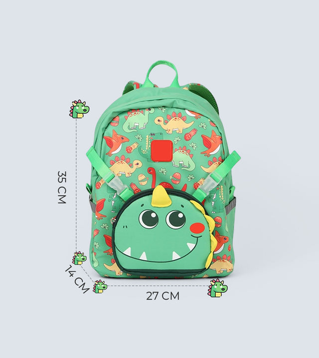 Dinosaur Backpack Two-in-One – Detachable Sling Bag & 3D Design | TYKLE