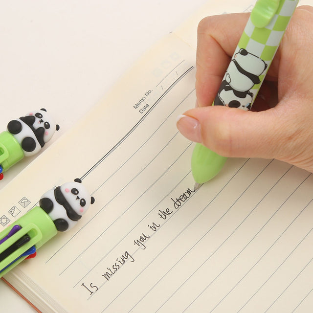 Tykle Panda 8 Colour Pen (0.5mm) - Cute & Colourful!