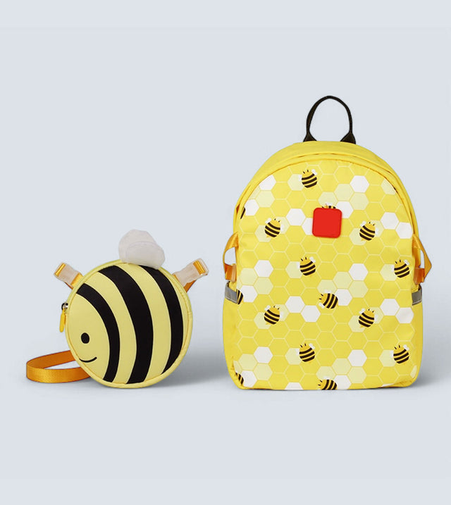 Bee Backpack Two-in-One – Detachable Sling Bag & 3D Design | TYKLE