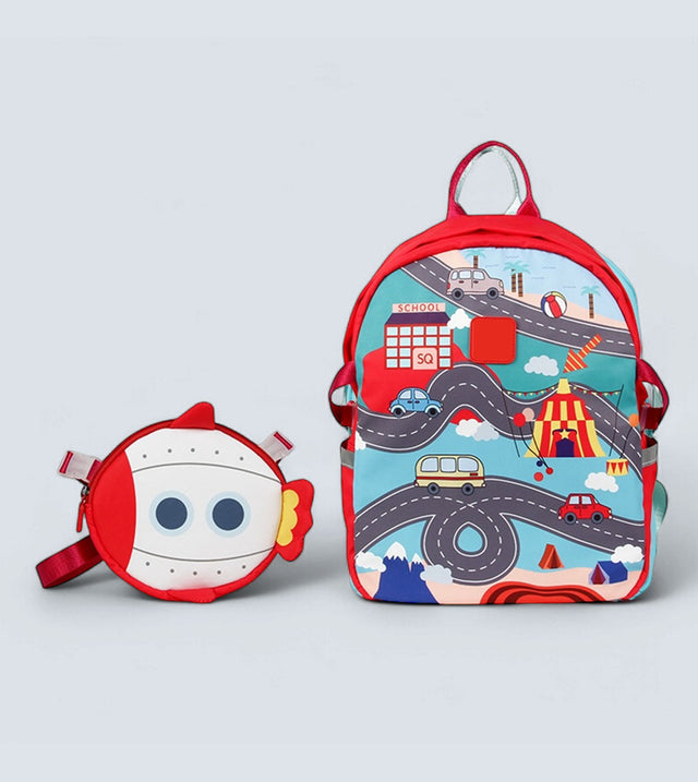 Rocket Backpack Two-in-One – Detachable Sling Bag & 3D Design | TYKLE