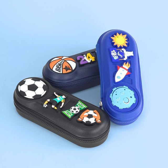 Game On! The Durable Silicone Sports Pencil Case