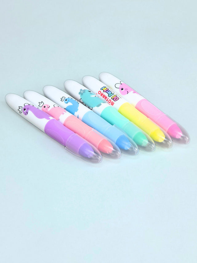 Oil Pastel Pastel Silk 6pcs: Experience the Silk-Smooth Difference