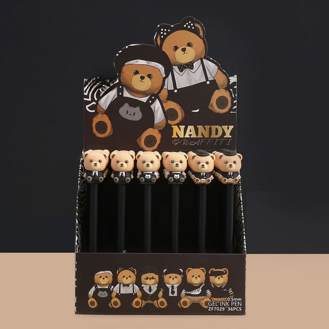 Tykle Nandy Bear Erasable Gel Pen (0.5mm) - Write with Hugs!