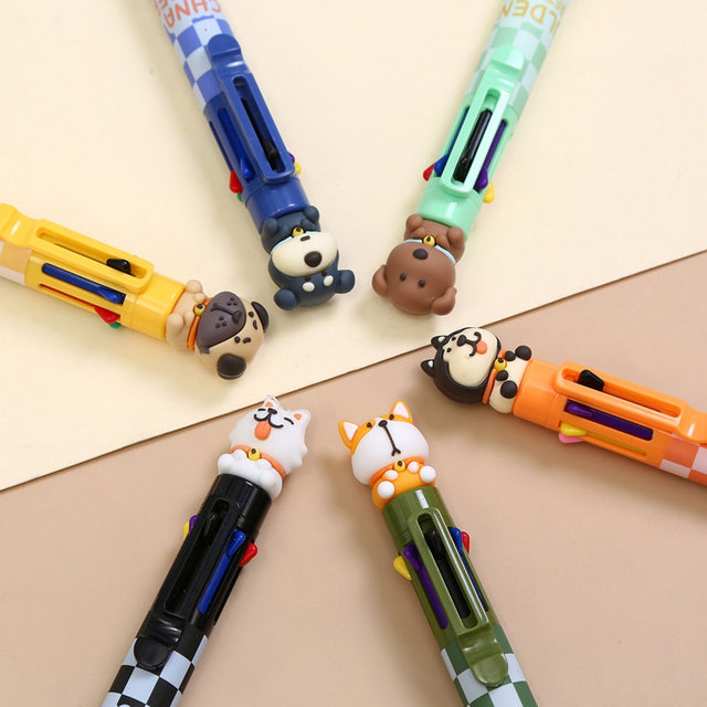 Tykle Puppy 8 Colour Pen (0.5mm) - Your Best Friend for Colour!