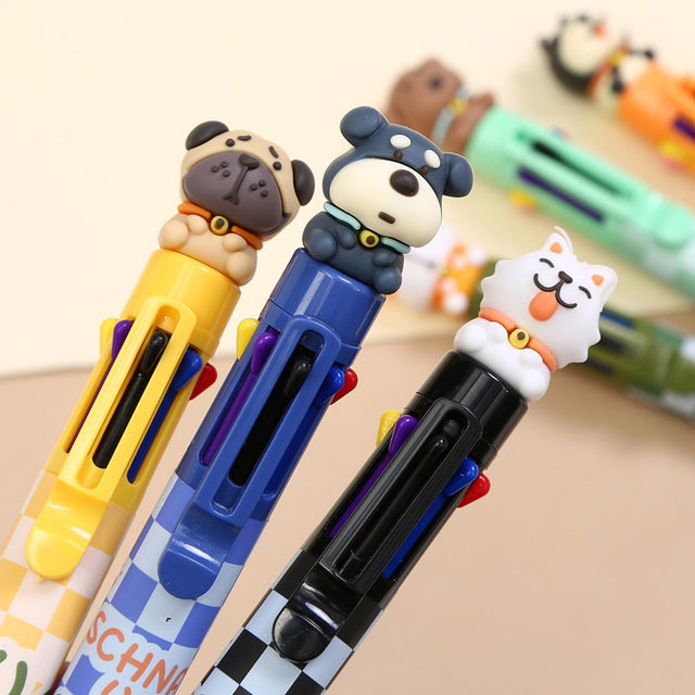 Tykle Puppy 8 Colour Pen (0.5mm) - Your Best Friend for Colour!