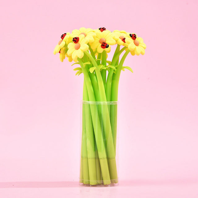 Tykle Flower Silicone Pen (0.5mm) - Write Your Petal-Perfect Notes!
