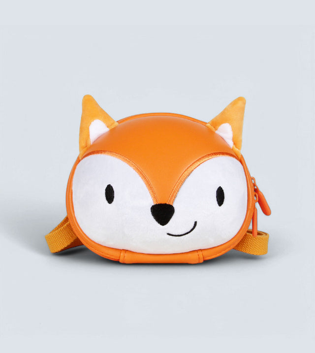 Fox Shoulder Bag for Kids – 3D Plush Design, Waterproof & Lightweight | Tykle