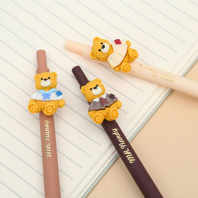 Tykle Nandy Bear Mechanical Pencil (0.7mm) - Precise & Playful!
