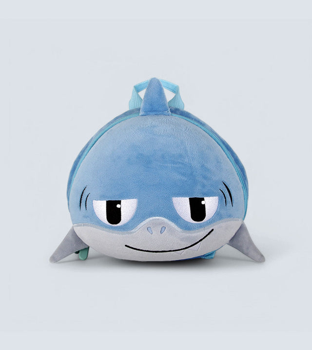 FC-Shark Backpack for Kids – 3D EVA + Plush Design, Waterproof & Lightweight