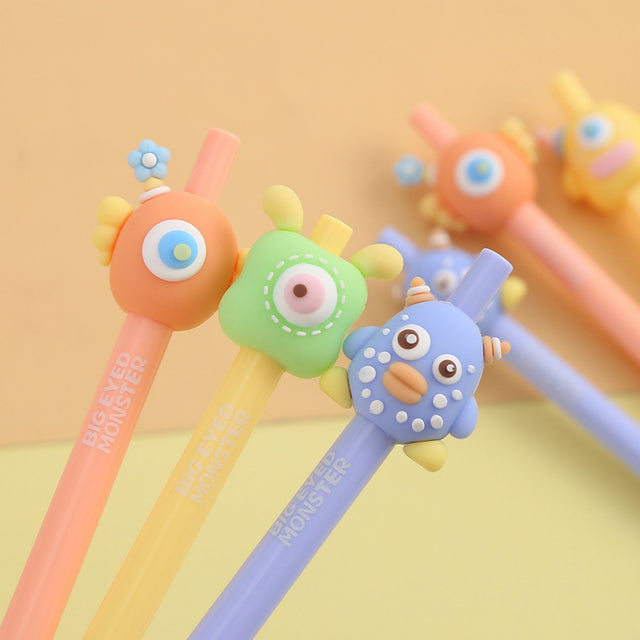 Tykle Big Eyes Monster Click Pen (0.5mm) - Watch Out for Great Notes!
