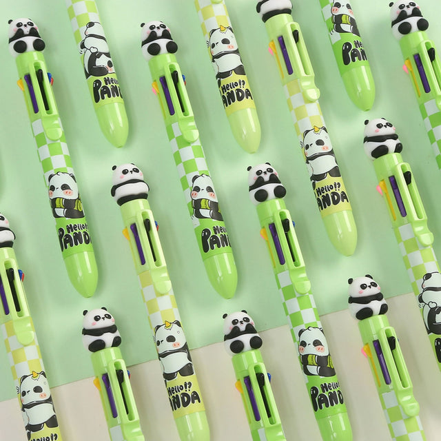 Tykle Panda 8 Colour Pen (0.5mm) - Cute & Colourful!