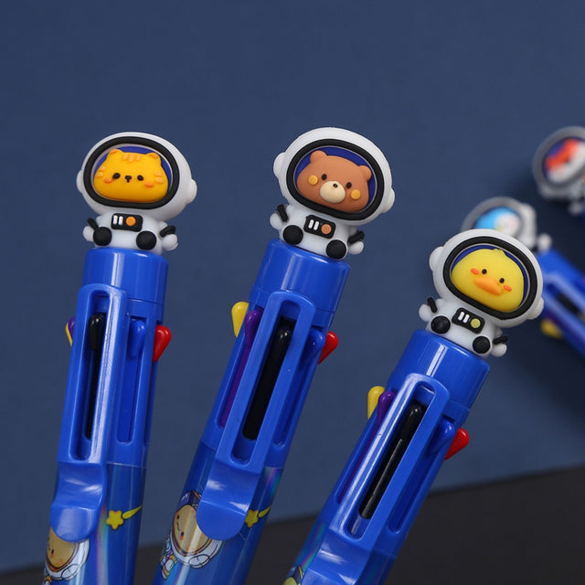 Tykle Space Team 8 Colour Pen (0.5mm) - Multi-Colour Mission!