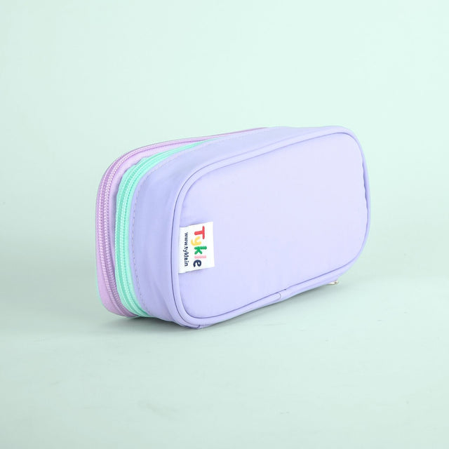 Pastel Pencil Case Horizontal - Aesthetic & Spacious Storage