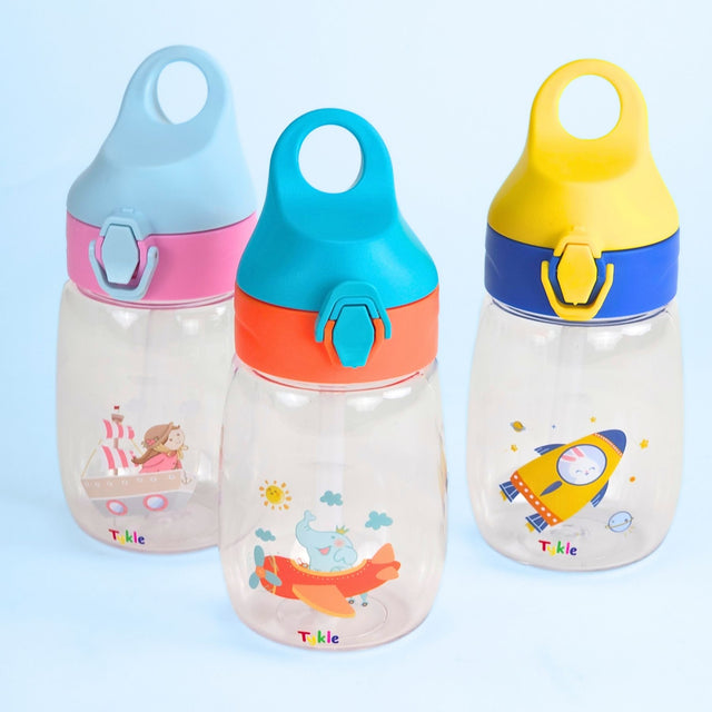 Tykle Kid-Safe Hydration Bottle with Open Lock (480 ml)