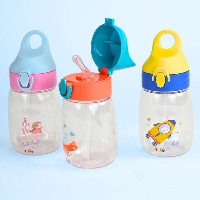 Tykle Kid-Safe Hydration Bottle with Open Lock (480 ml)