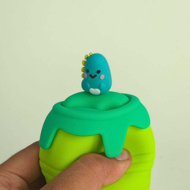Roar-some Organization: Silicone Dino Pencil Case!