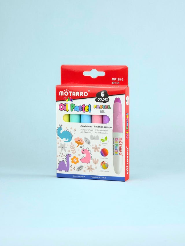 Oil Pastel Pastel Silk 6pcs: Experience the Silk-Smooth Difference