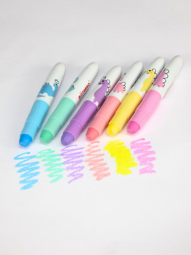 Oil Pastel Pastel Silk 6pcs: Experience the Silk-Smooth Difference
